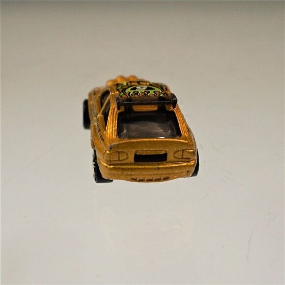 Hot Wheels Mattel 1996 Escort Rally Gold #5 Die Cast Car Loose - Picture 4 of 6